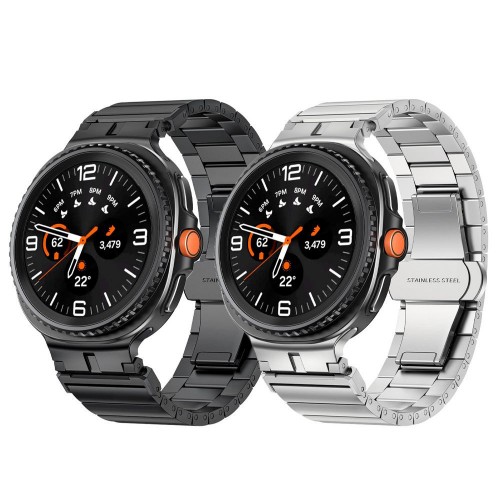 Stainless Steel Link Band for Samsung Galaxy Watch 8/8 Classic（JSB-895）
