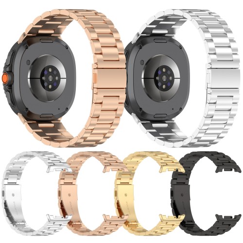 Stainless Steel Three-Link Band for Samsung Galaxy Watch 8/8 Classic（JSB-861）